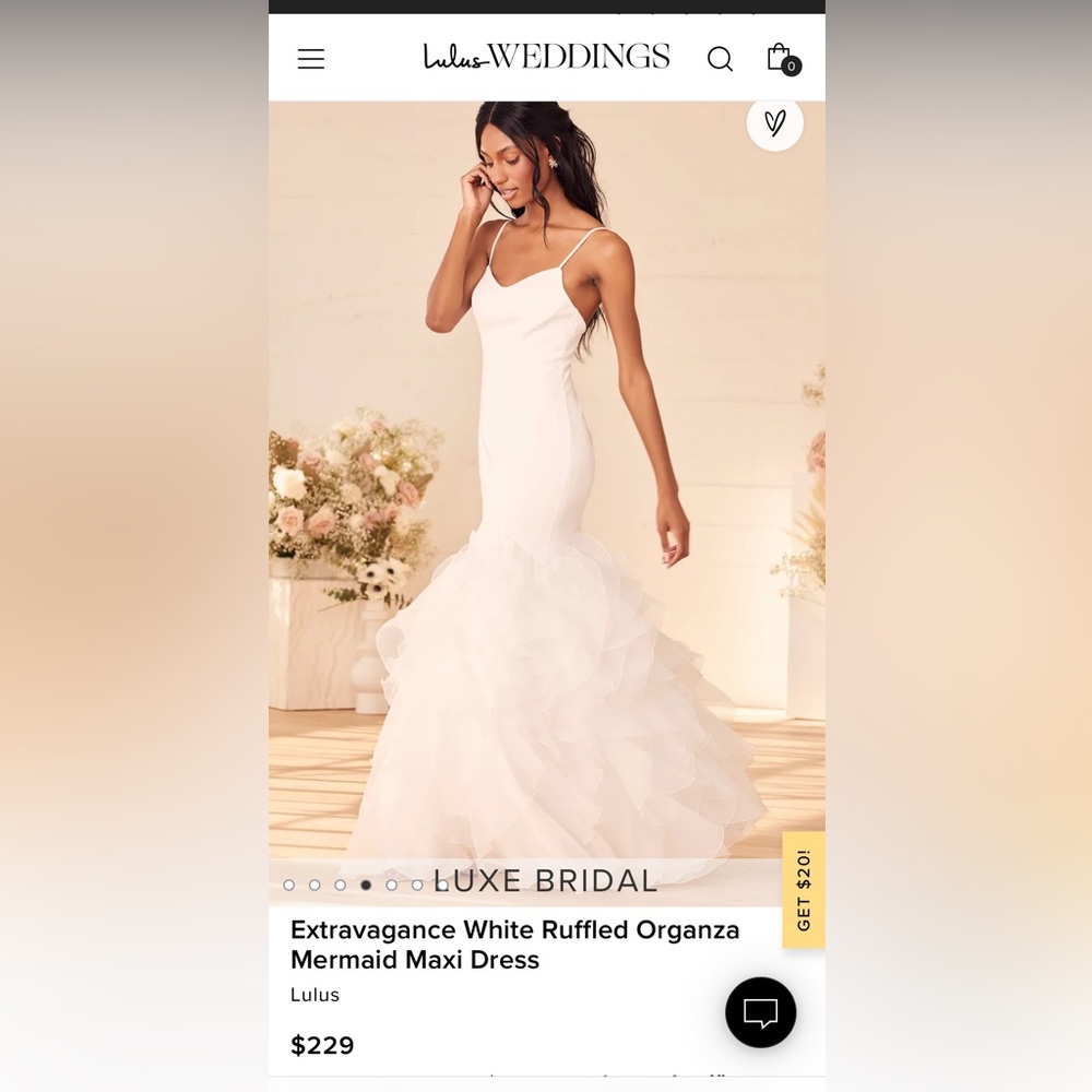 Lulu’s Mermaid Wedding Gown